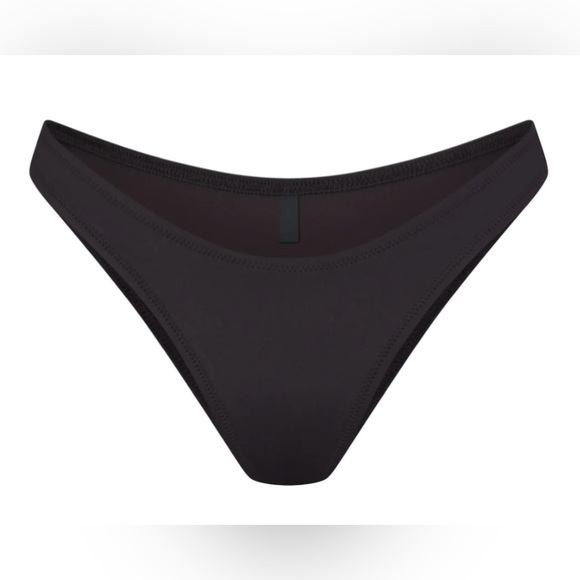 NWT Skims Bikini 2pc Set Swimwear Onyx Black Size S - Picture 3 of 10